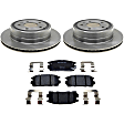 KIT-210513-156 Brake Disc and Pad Kit,  R-Line Series