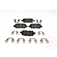 2017 Nissan Pathfinder - 4-Wheel Set Brake Disc and Pad Kit, Front-320 mm/Rear-308.1 mm, 3.5L 6Cyl, R-Line Series  Includes (2) Disc and (1) Pad Set