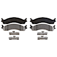 2004 Ford E-350 Club Wagon - 4-Wheel Set Brake Disc and Pad Kit, Front-330.96 mm/Rear-325.88 mm, 5.4L 8Cyl, Element3 Series  Includes (2) Disc and (1) Pad Set