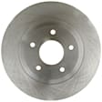 2006 Nissan Altima - 2-Wheel Set Front Brake Disc and Pad Kit, 295.91 mm, OE Equipped With Ceramic Pads, Professional Grade, 2.5L 4Cyl, R-Line Series Includes (2) Disc and (1) Pad Set