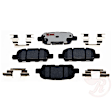 2009 Nissan Rogue - 2-Wheel Set Brake Disc and Pad Kit, 292.1 mm, 2.5L 4Cyl, Element3 EHT Series  Includes (2) Disc and (1) Pad Set