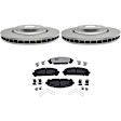 KIT-210513-929 2-Wheel Set Brake Disc and Pad Kit,  Element3 EHT Series, Includes (2) Brake Disc and (1) Brake Pad Set