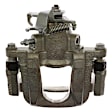 2013 Dodge Grand Caravan - 4-Wheel Set Front and Rear Brake Disc and Caliper Kit, FWD, Except Heavy Duty Brakes, With 11.89 In. Diameter Rotor, With 12 In. Diameter Rotor, R-Line Series Includes (1) Brake Caliper, (1) Brake Pad Set, (2) Brake Disc