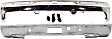2-Piece Kit, Front and Rear Bumper, Chrome, Includes (1) Bumper and (1) Step Bumper