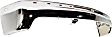 2-Piece Kit, Front and Rear Bumper, Chrome, Includes (1) Bumper and (1) Step Bumper