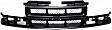 2003 Chevrolet S10 LS - 2-Piece Kit Front Bumper, For Models Without LS Appearance Package, Painted Black,  Includes (1) Bumper and (1) Grille Assembly