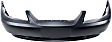 2000 Ford Mustang Base - 2-Piece Kit Front Primed Bumper Cover,  Includes (1) Bumper Cover and (1) Header Panel