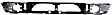 2000 Ford Mustang Base - 2-Piece Kit Front Primed Bumper Cover,  Includes (1) Bumper Cover and (1) Header Panel