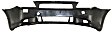 2005-2010 Scion tC - 2-Piece Kit, Front Primed Bumper Cover, Includes (1) Bumper Cover and (1) Fender