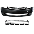 2-Piece Kit, Front Primed Bumper Cover, Includes (1) Bumper Cover and (1) Bumper Grille