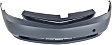 2-Piece Kit, Front Primed Bumper Cover, Includes (1) Bumper Cover and (1) Bumper Grille