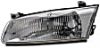 1998 Toyota Camry - 5-Piece Kit Front Primed Bumper Cover,  Includes (1) Bumper Cover, (2) Corner Light, and (2) Headlight