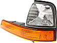 1999 Ford Ranger - 3-Piece Kit Front, Driver Side Halogen Fog Light, With bulb(s), OE Replacement  Includes (1) Corner Light, (1) Fog Light, and (1) Headlight