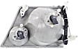 2004 Ford Explorer - 2-Piece Kit Passenger Side Halogen Headlight, With bulb(s), OE Replacement, Sport Utility,  Includes (1) Corner Light and (1) Headlight