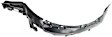 1997 Honda Accord - 6-Piece Kit Factory Style Hood, Steel, Primed,  Includes (1) Bumper Cover, (2) Fender, (2) Fender Liner, and (1) Hood