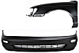 2-Piece Kit, Front Primed Bumper Cover, Includes (1) Bumper Cover and (1) Fender
