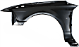 2001 Ford Mustang - 2-Piece Kit Front, Passenger Side Fender, Includes (1) Bumper Cover and (1) Fender