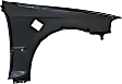 1999 Honda Civic - 2-Piece Kit Front Primed Bumper Cover,  Canada/USA or Japan Built Vehicle, Sedan,  Includes (1) Bumper Cover and (1) Fender