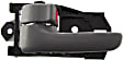 1997 Lexus ES300 Base - 2-Piece Kit Front or Rear, Driver Side Gray Interior Door Handle, With door lock button, Japan or USA Built Vehicle, Sedan,  Includes (1) Door Handle Trim and (1) Interior Door Handle