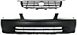 2-Piece Kit, Front Primed Bumper Cover, Includes (1) Bumper Cover and (1) Grille