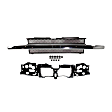 2007 Chevrolet Trailblazer SS - 2-Piece Kit Grille, Painted Black,  Includes (1) Grille and (1) Header Panel