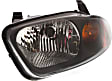 3-Piece Kit, Front Primed Bumper Cover, Includes (1) Bumper Cover and (2) Headlight
