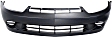 3-Piece Kit, Front Primed Bumper Cover, Includes (1) Bumper Cover and (2) Headlight