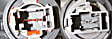 2003-2004 Honda Accord - 5-Piece Kit Driver and Passenger Side, Inner and Outer Halogen Tail Light, With bulb(s), Includes (1) Bumper Cover and (4) Tail Light