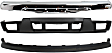 3-Piece Kit, Front Bumper, Chrome, Includes (1) Bumper, (1) Bumper Cover, and (1) Valance