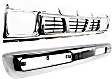 1996-1997 Nissan Pickup - 2-Piece Kit, Front Bumper, Chrome, Includes (1) Bumper and (1) Grille Assembly