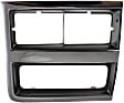 3-Piece Kit, Grille Chrome Shell with Silver Insert, For Models With Dual Headlights, Includes (1) Grille and (2) Headlight Door KIT-41013-15 by Replacement® 