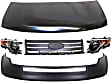 2007 Ford Edge - 5-Piece Kit Grille, Chrome, Sport Utility,  Includes (1) Bumper Cover, (1) Grille, (2) Headlight, and (1) Hood