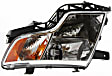 2007 Ford Edge - 5-Piece Kit Grille, Chrome, Sport Utility,  Includes (1) Bumper Cover, (1) Grille, (2) Headlight, and (1) Hood