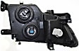 2007 Ford Edge - 5-Piece Kit Grille, Chrome, Sport Utility,  Includes (1) Bumper Cover, (1) Grille, (2) Headlight, and (1) Hood