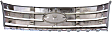 2007 Ford Edge - 5-Piece Kit Grille, Chrome, Sport Utility,  Includes (1) Bumper Cover, (1) Grille, (2) Headlight, and (1) Hood