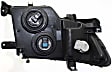 2007 Ford Edge - 5-Piece Kit Grille, Chrome, Sport Utility,  Includes (1) Bumper Cover, (1) Grille, (2) Headlight, and (1) Hood