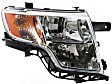 2007 Ford Edge - 5-Piece Kit Grille, Chrome, Sport Utility,  Includes (1) Bumper Cover, (1) Grille, (2) Headlight, and (1) Hood