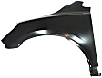 2011 Buick Enclave - 5-Piece Kit Factory Style Hood, Aluminum, Primed,  Includes (1) Bumper Cover, (2) Fender, (1) Grille, and (1) Hood