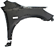 2011 Buick Enclave - 5-Piece Kit Factory Style Hood, Aluminum, Primed,  Includes (1) Bumper Cover, (2) Fender, (1) Grille, and (1) Hood