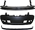2007 Cadillac Escalade - 3-Piece Kit Front Bumper Reinforcement, Steel, Sport Utility,  Includes (1) Bumper Cover, (1) Bumper Reinforcement, and (1) Valance