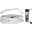 2000 Pontiac Grand Prix GT - 3-Piece Kit Galvanized Steel Fuel Tank, Naturally Aspirated, 18 gallons / 68 liters, GAS, Includes (1) Fuel Pump, (1) Fuel Tank, and (2) Fuel Tank Strap