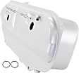 2-Piece Kit Galvanized Steel Fuel Tank, 16.6 gallons / 63 liters, Includes (1) Fuel Tank and (1) Fuel Pump