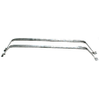 1981 Cadillac DeVille - 2-Piece Kit Galvanized Steel Fuel Tank, With Filler Neck, 39-3/4 x 26-1/2 x 10, Lock Ring Kit Included, 24 gallons / 91 liters, GAS, Includes (1) Fuel Tank and (2) Fuel Tank Strap