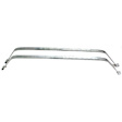 1978 Buick LeSabre - 2-Piece Kit Galvanized Steel Fuel Tank, 39.75in X 26.5in X 10in, With 24 Gallon Tank, With Filler Neck, 24 gallons / 91 liters, Includes (1) Fuel Tank and (2) Fuel Tank Strap