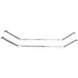 1978 Buick LeSabre - 2-Piece Kit Galvanized Steel Fuel Tank, 39.75in X 26.5in X 10in, With 24 Gallon Tank, With Filler Neck, 24 gallons / 91 liters, Includes (1) Fuel Tank and (2) Fuel Tank Strap