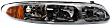 5-Piece Kit Driver and Passenger Side Halogen Headlight, With bulb(s), OE Replacement, Includes (1) Bumper Cover, (2) Headlight and (2) Fender