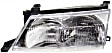 6-Piece Kit Driver and Passenger Side Halogen Headlight, With bulb(s), OE Replacement, Includes (1) Bumper Cover, (1) Grille Assembly, (2) Corner Light and (2) Headlight