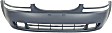 3-Piece Kit Driver and Passenger Side Halogen Headlight, With bulb(s), OE Replacement, Includes (1) Bumper Cover and (2) Headlight
