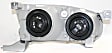 2001 Toyota Corolla - 7-Piece Kit Front Primed Bumper Cover,  Includes (1) Bumper Cover, (2) Corner Light, (2) Fog Light, and (2) Headlight