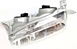 2001 Toyota Corolla - 7-Piece Kit Front Primed Bumper Cover,  Includes (1) Bumper Cover, (2) Corner Light, (2) Fog Light, and (2) Headlight